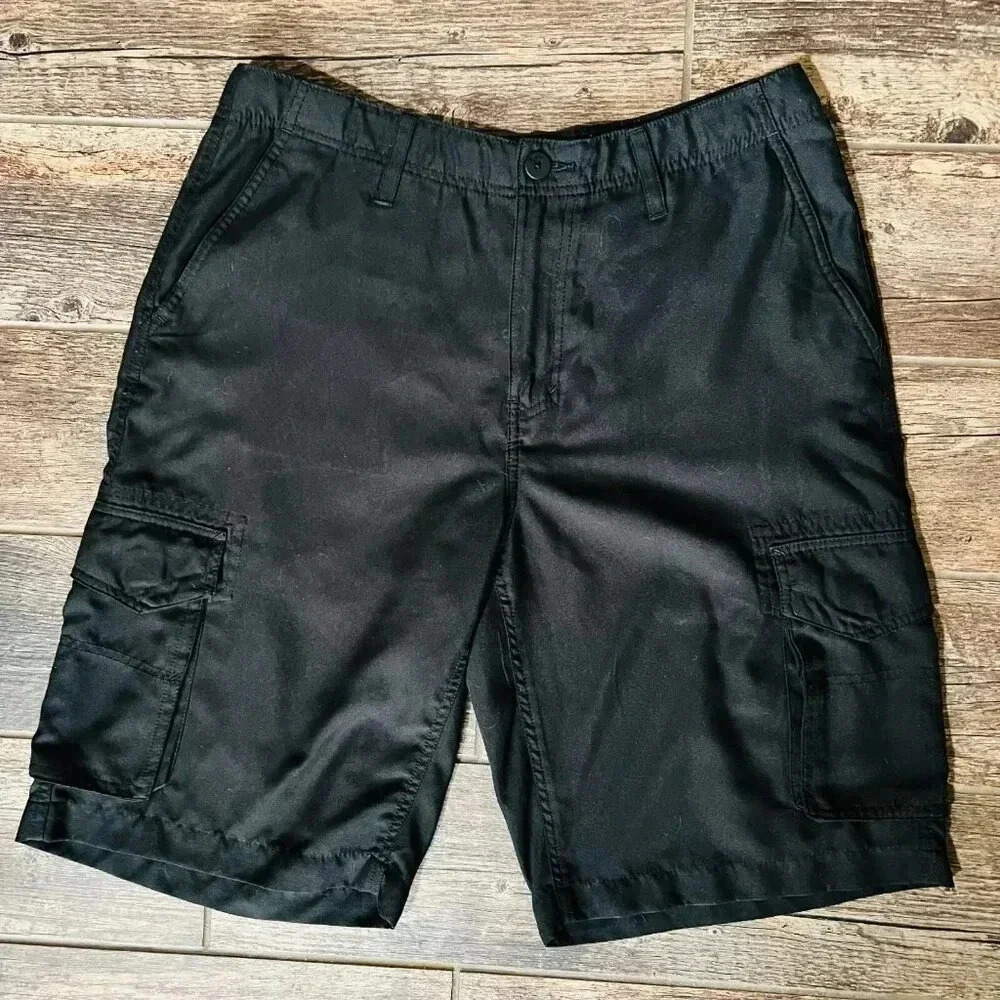 Tony Hawk Size 24 black Cargo Casual Shorts Outdoor Lightweight